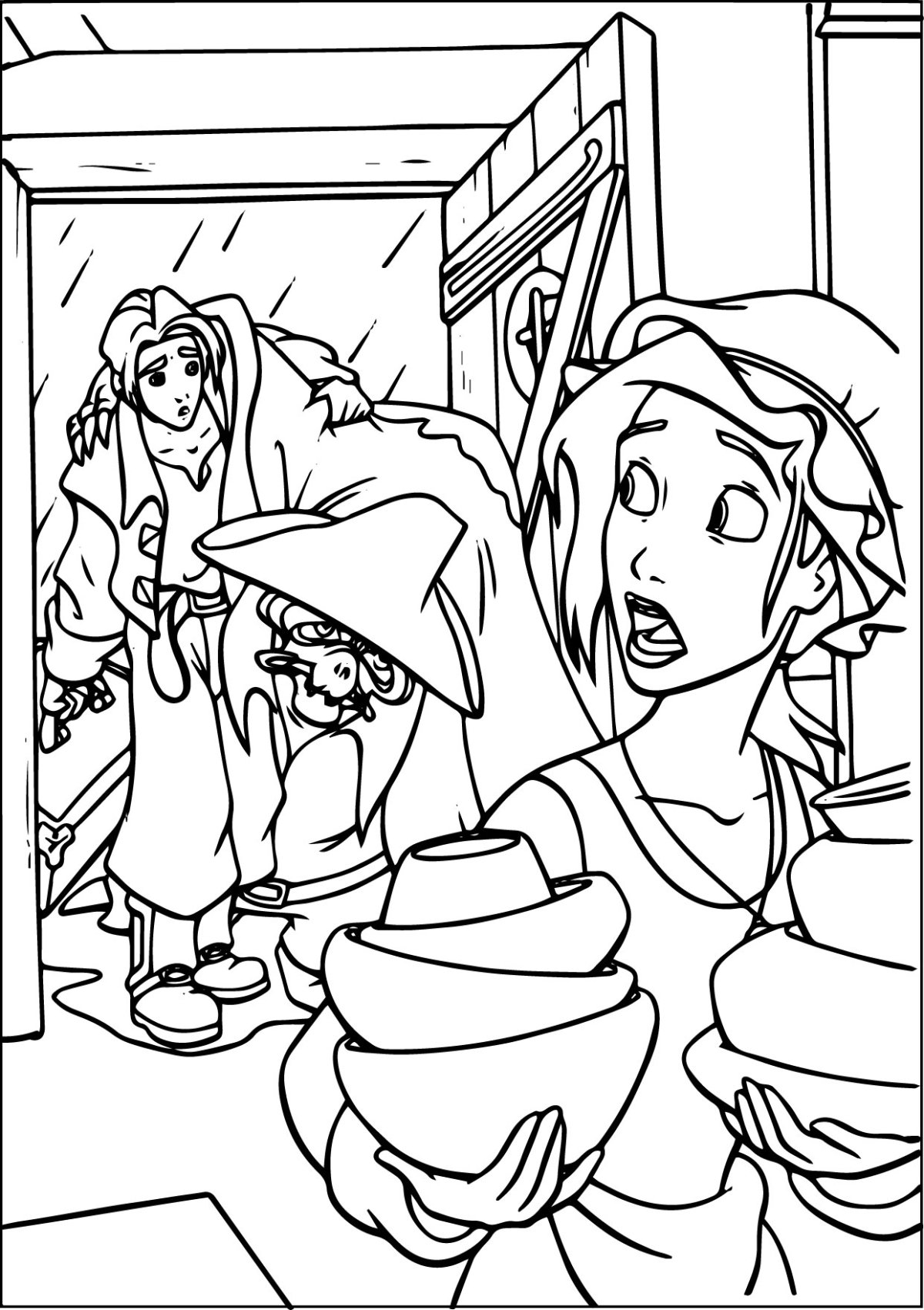 Робинзон Крузо 6 глава рисунок