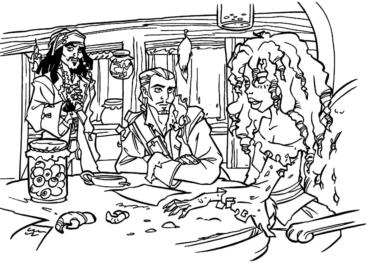 Раскраски Дисней Моана