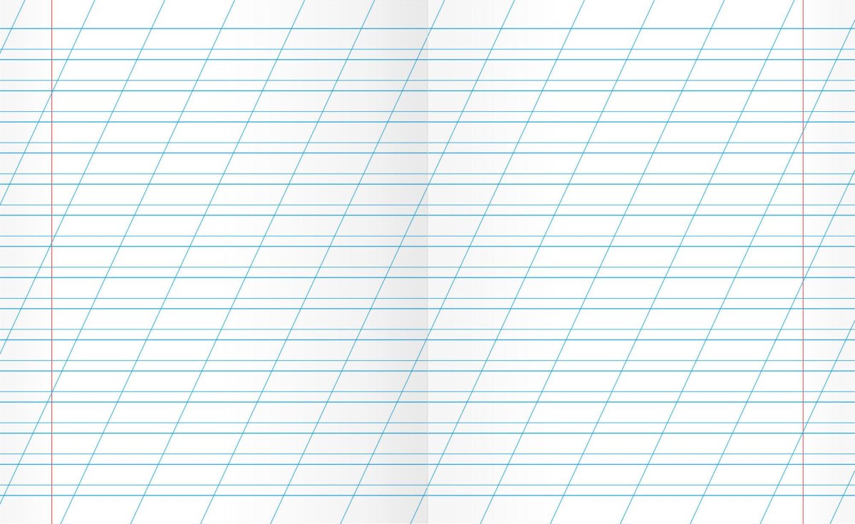 Разлинованный лист а4 в линейку горизонтально