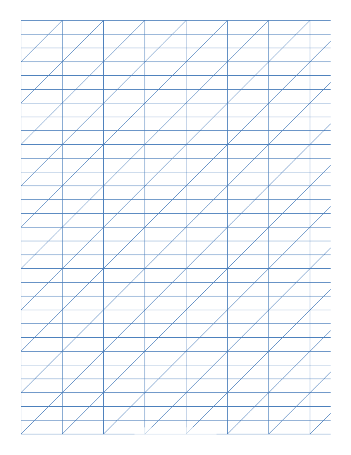 Тетрадный лист в узкую линию