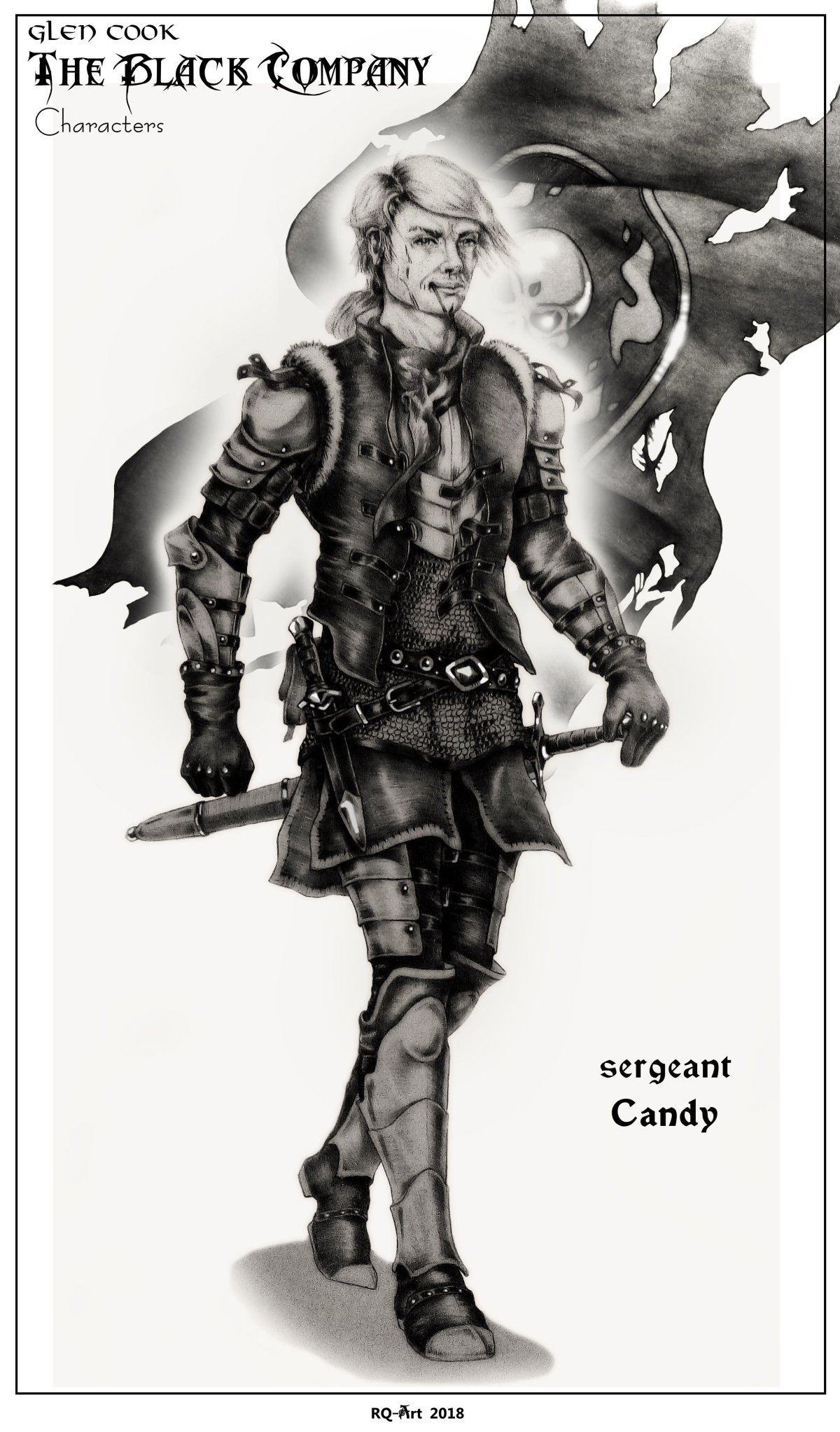 Глен Кук приключения Гаррета иллюстрации