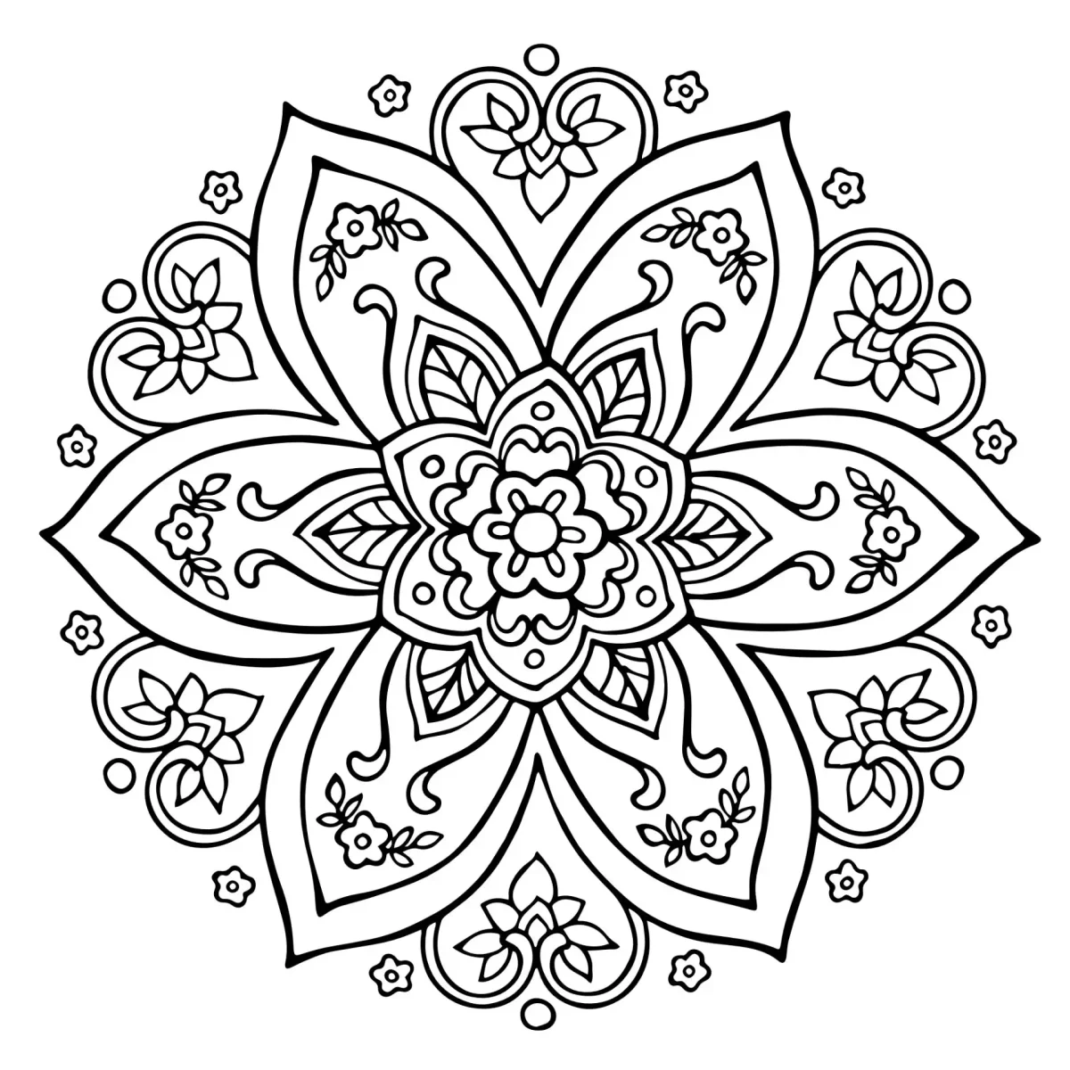 Узоры для раскрашивания