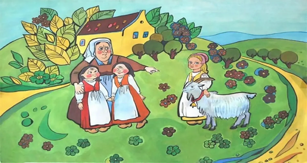 Сказочный герой крошечка Хаврошечка