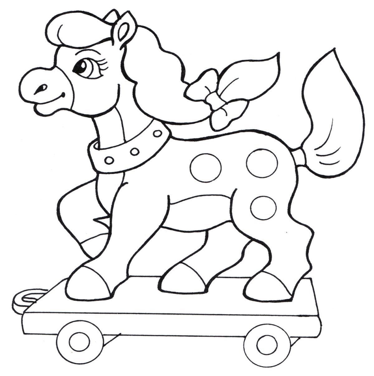 Мои игрушки. Книжка-раскраска