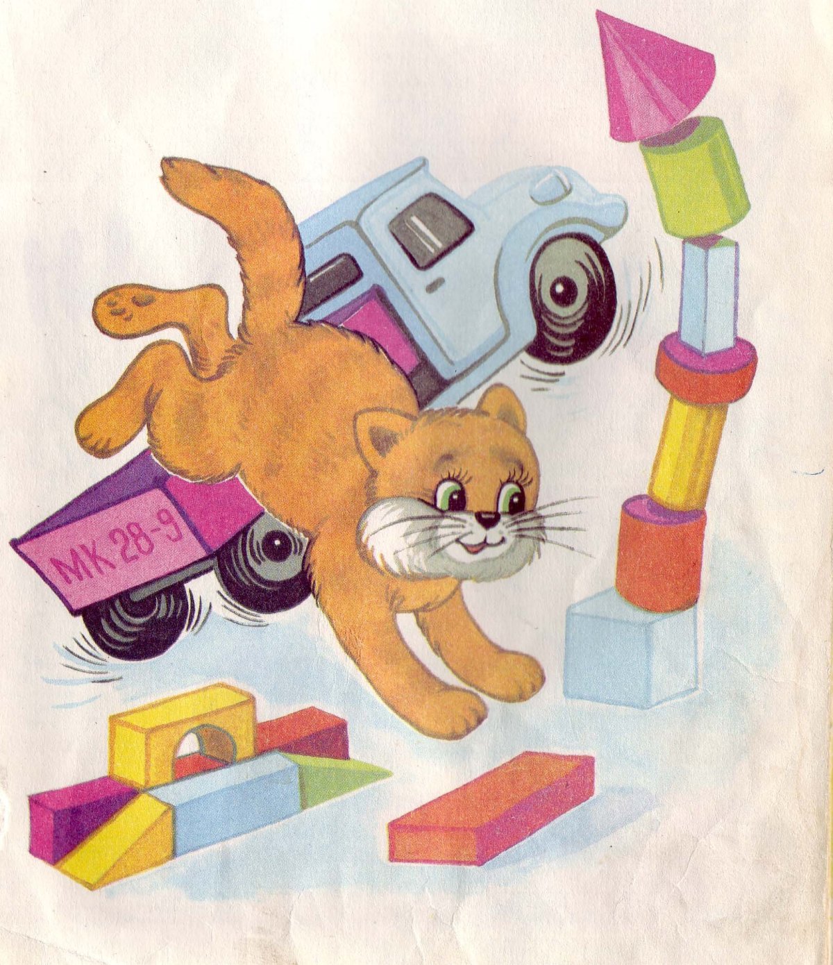 Раскраски с широким контуром для малышей