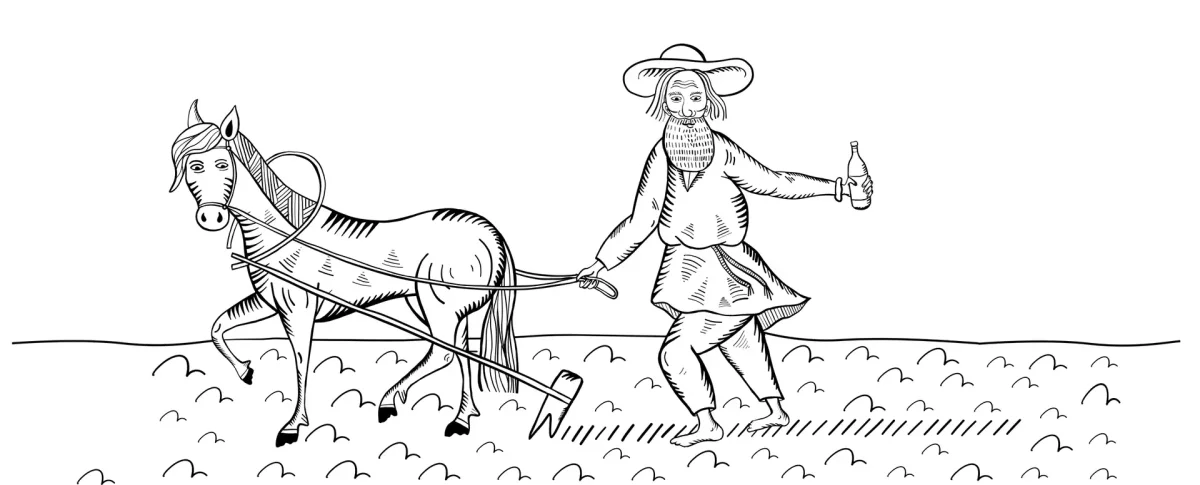 Лубок Пахарь