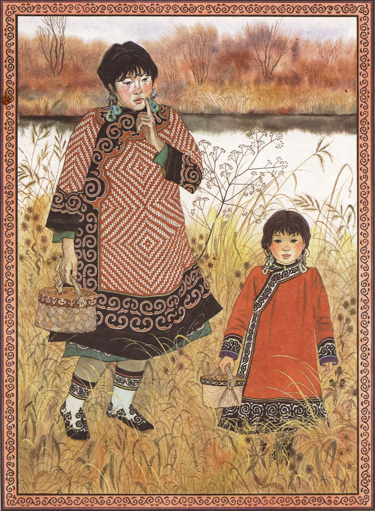 Нанайские иллюстрации Павлишина