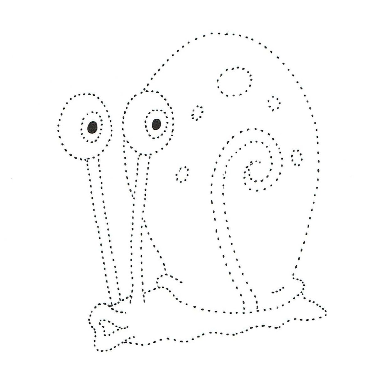 Слон обвести по точкам