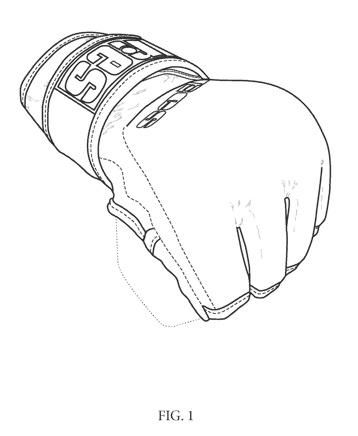 Трафарет боксерских перчаток