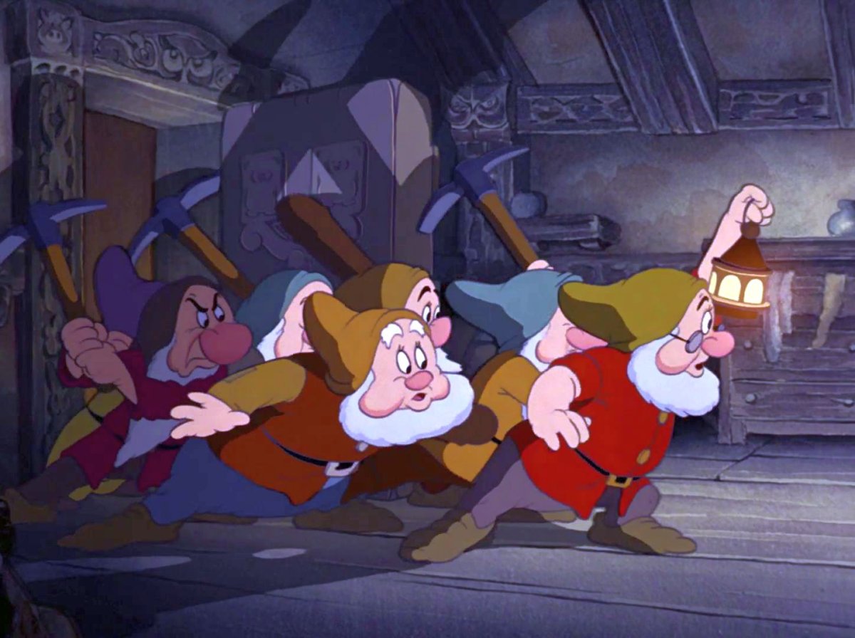 Семь гномов из Белоснежки