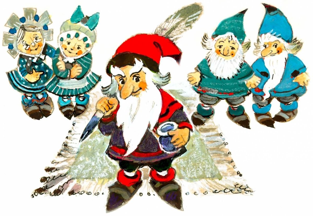 Гномы Белоснежки Дисней 1937 молчун