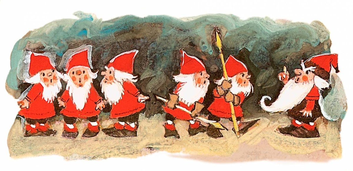 Э.Григ шествие гномов рисунки