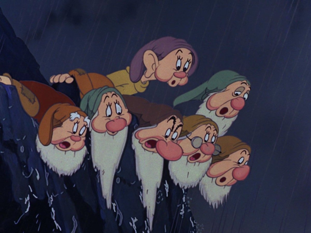 Гномы и горный Король раскраска