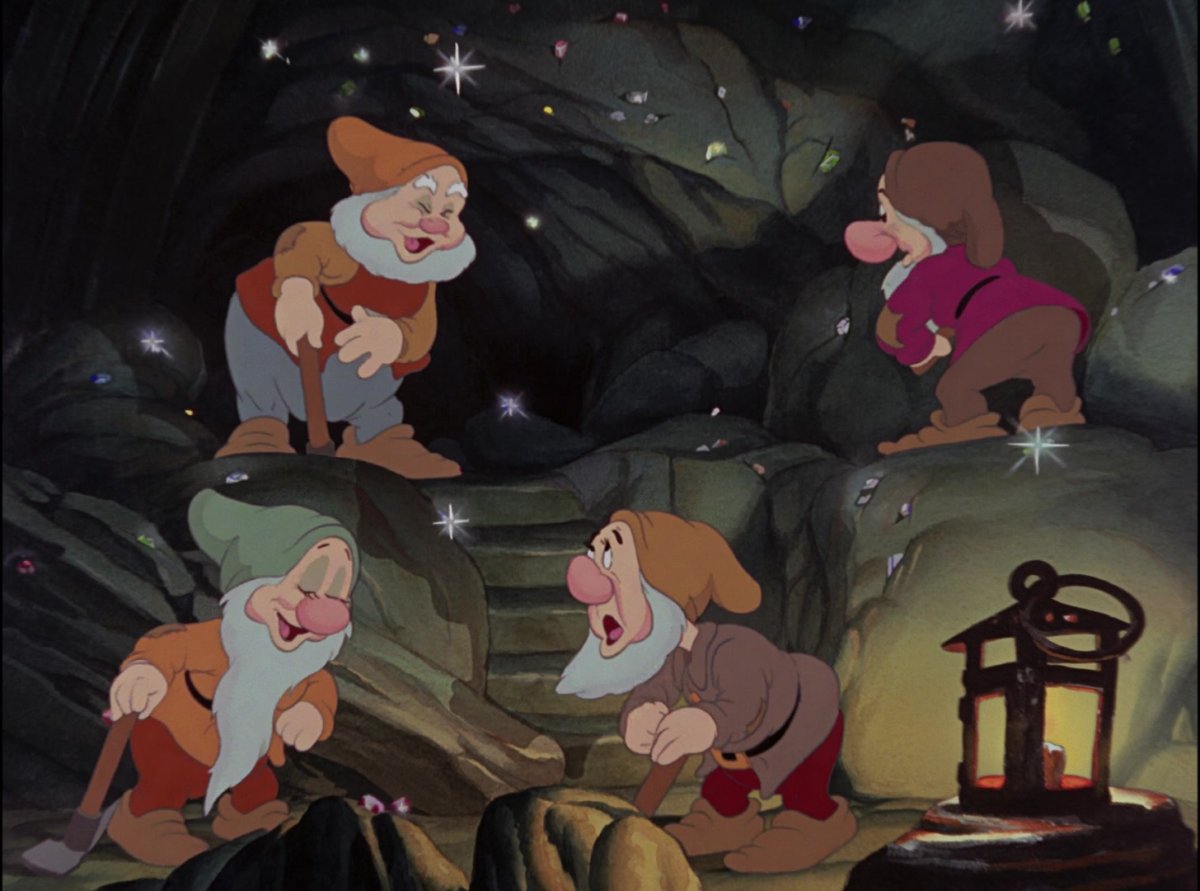 Белоснежка и семь гномов мультфильм