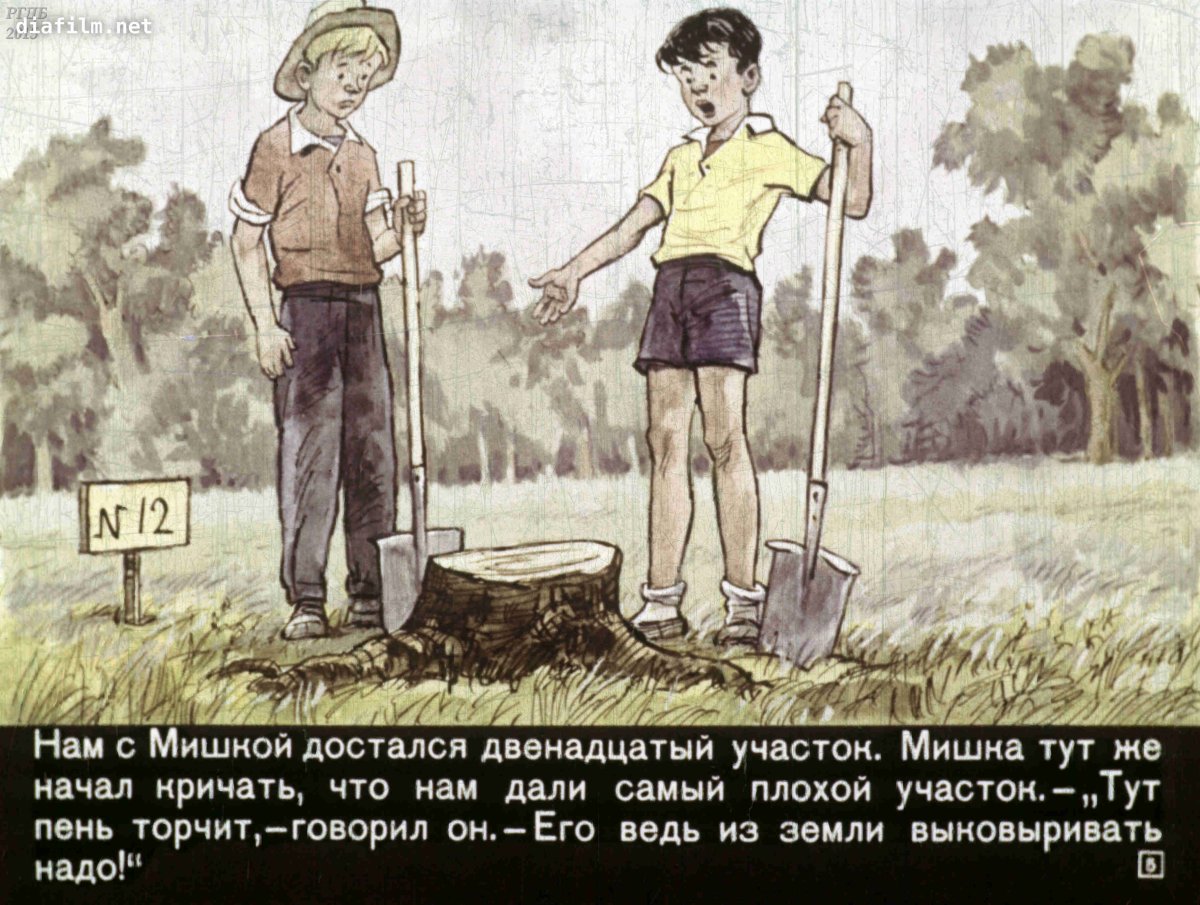 Н Н Носов огородники