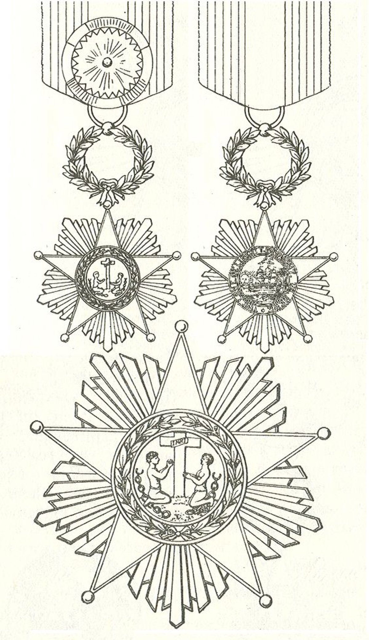 Орден трафарет