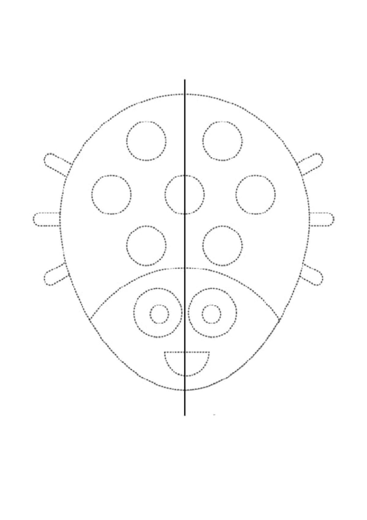 Рисование двумя руками для дошкольников