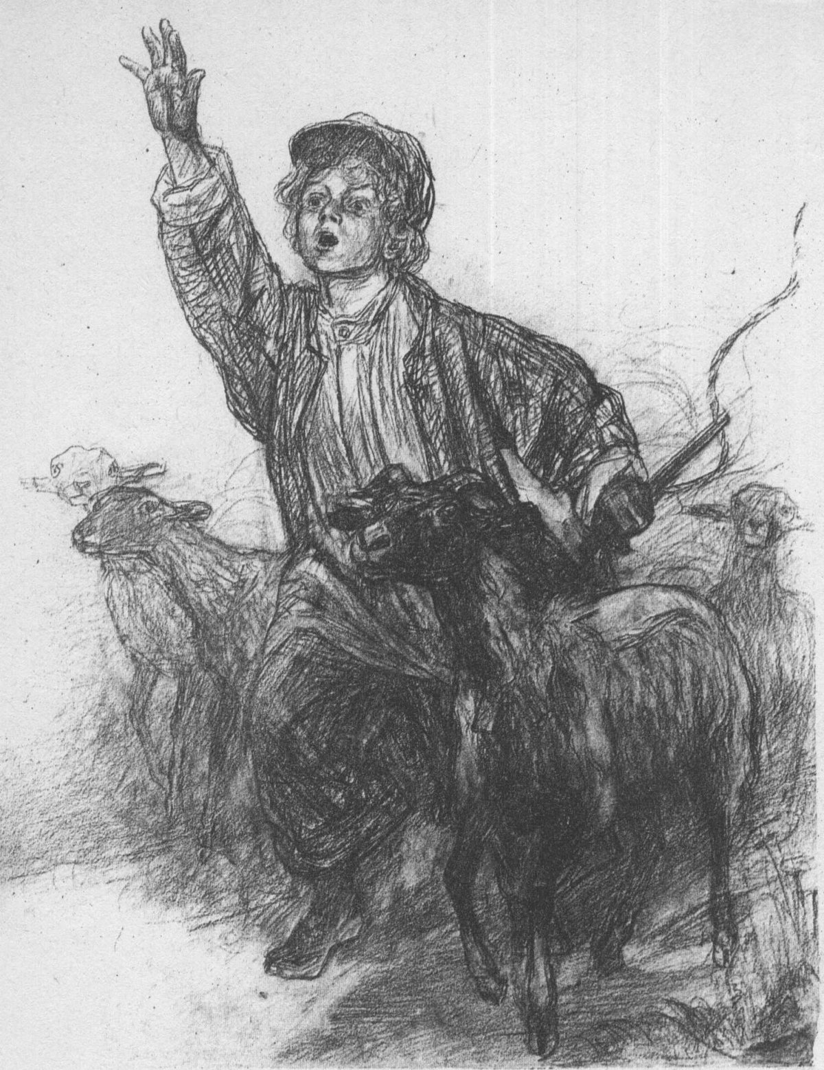 Мальчик который кричал волки сказка