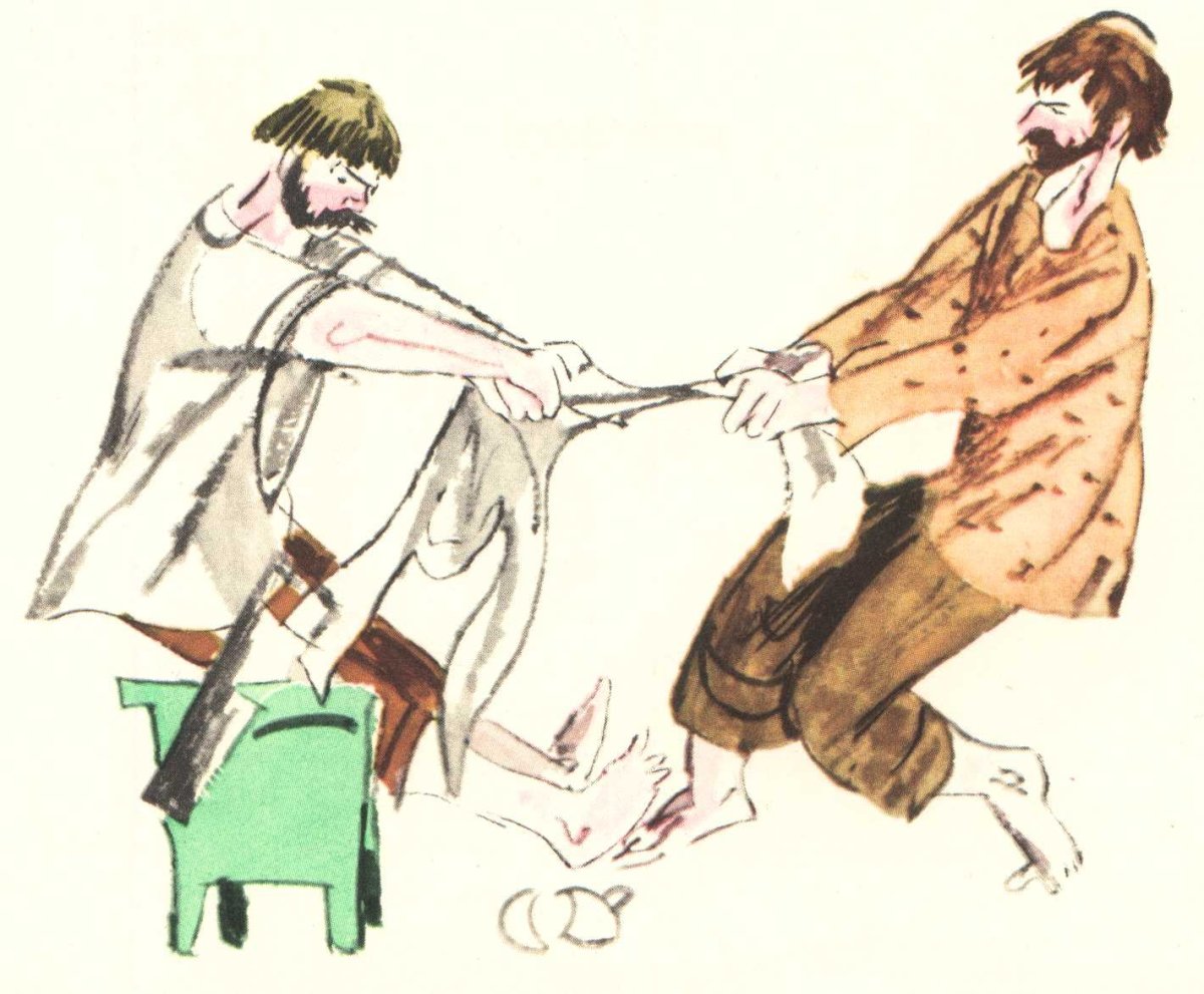 Крестьянин и овца басня Крылова