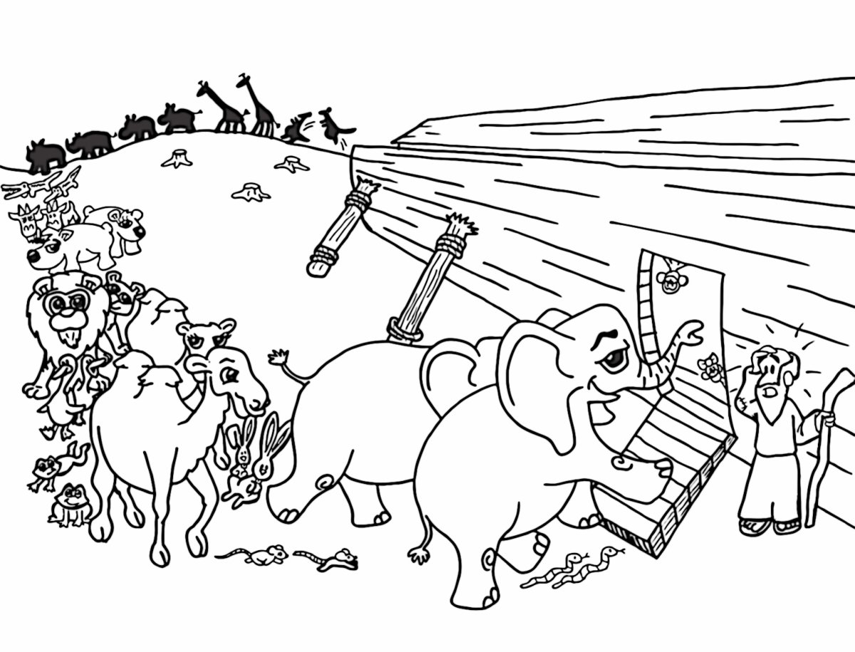 Всемирный потоп Ковчег ноя