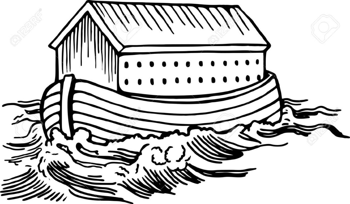 Ноев Ковчег раскраска Воскресная школа