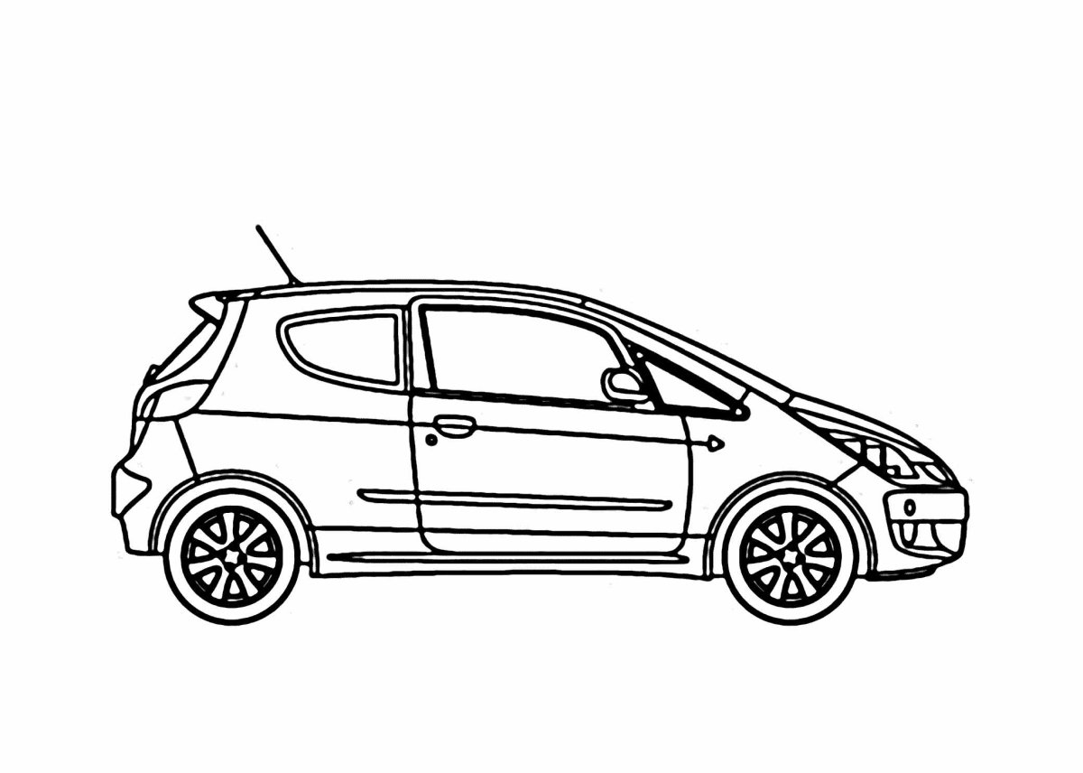 Daewoo Matiz вектор