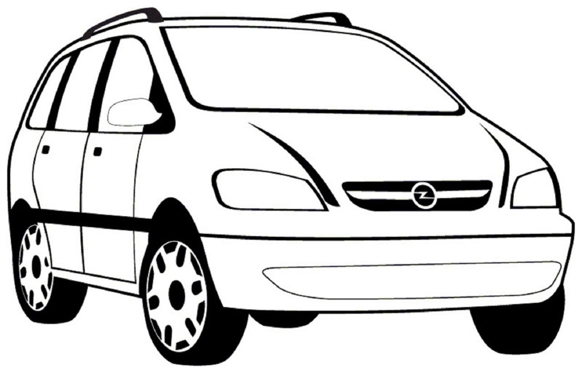 Chevrolet Spark 2017 чертеж