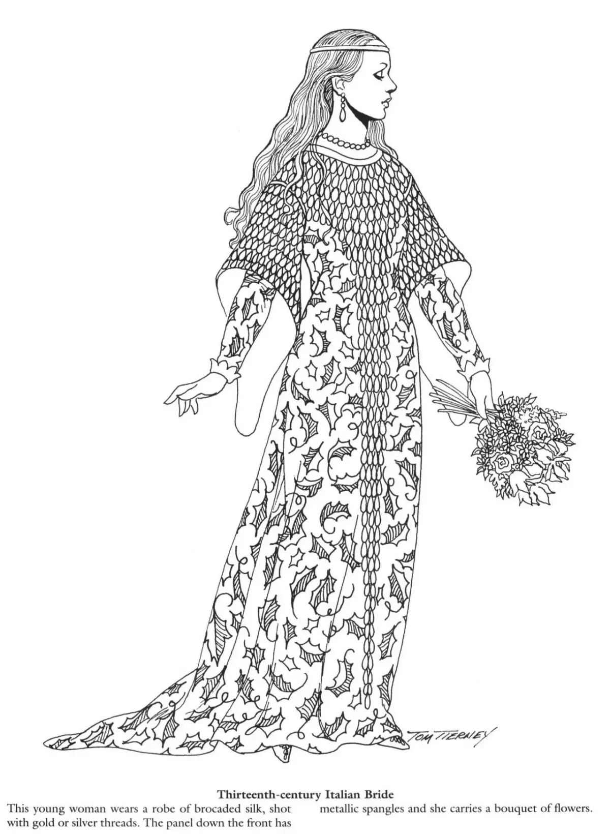 Раскраски антистресс платья