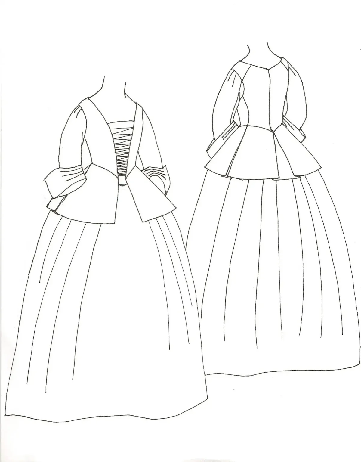 Раскраска дама