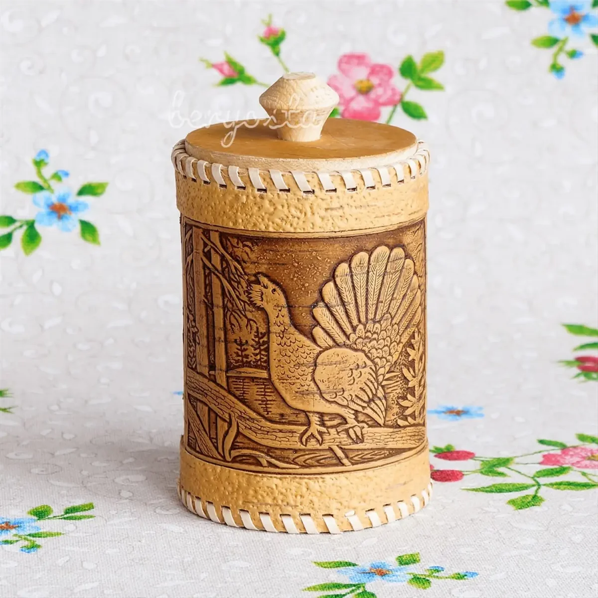 Туес из бересты 23 см