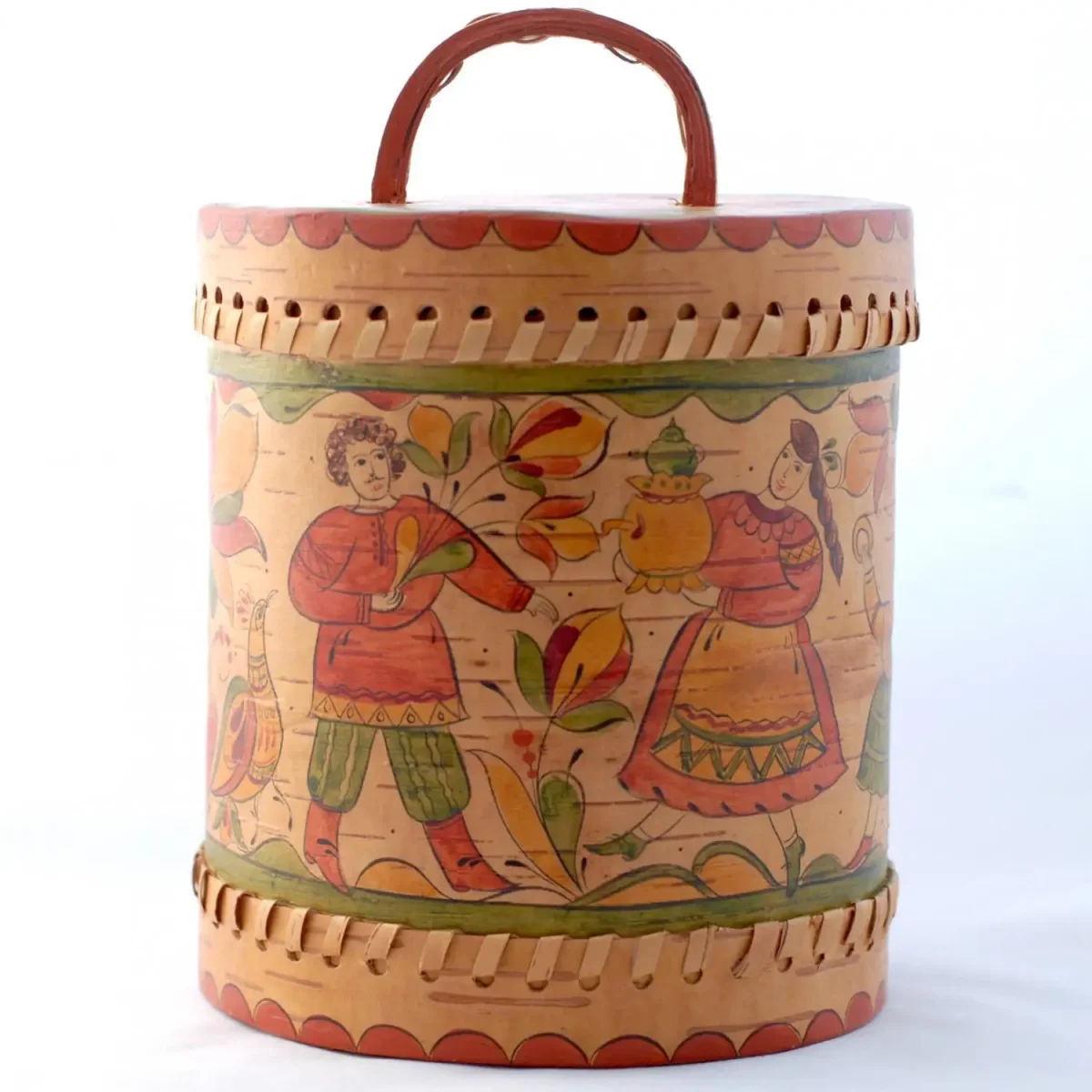 Туесок из джута