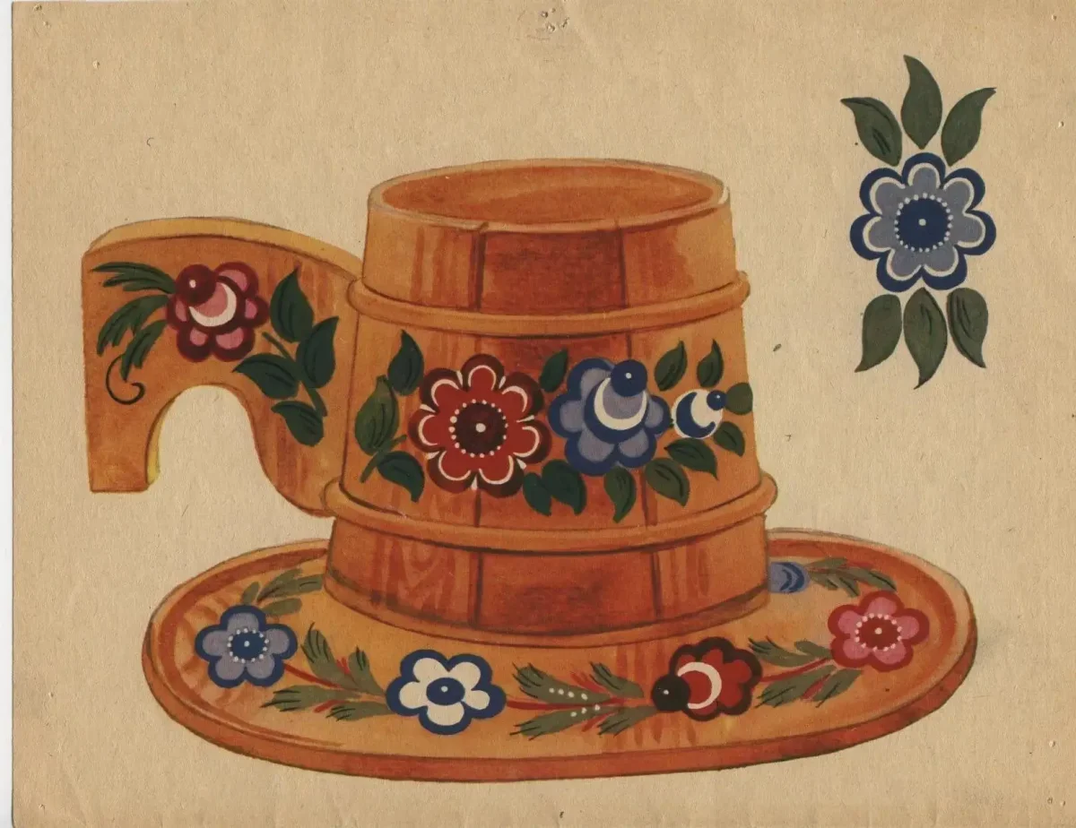 Туес берестяной Коми