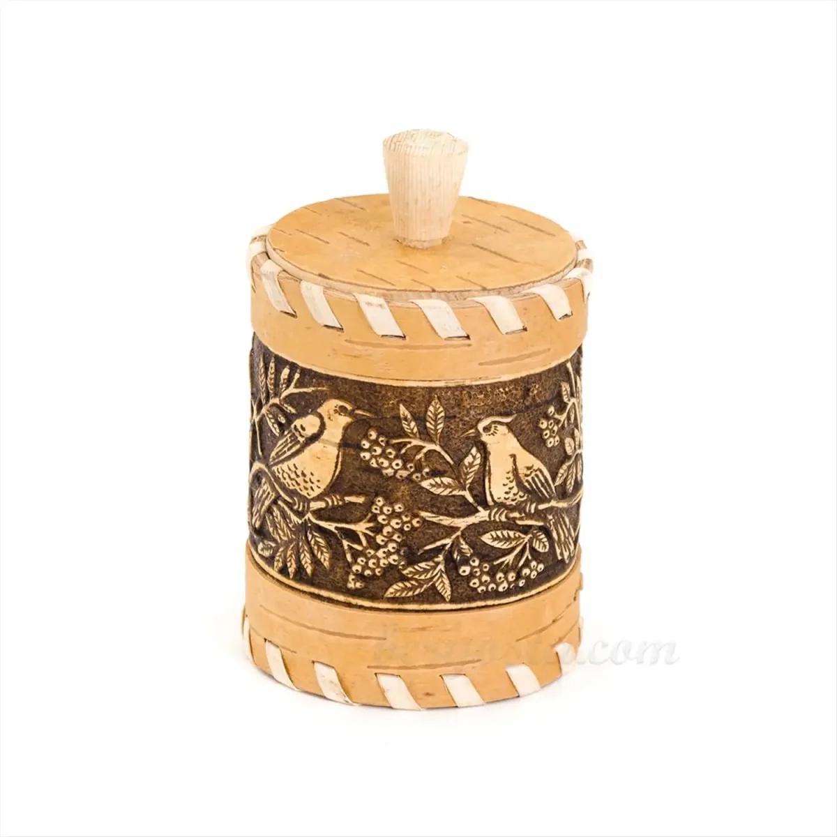 Туесок для мормыша из бересты