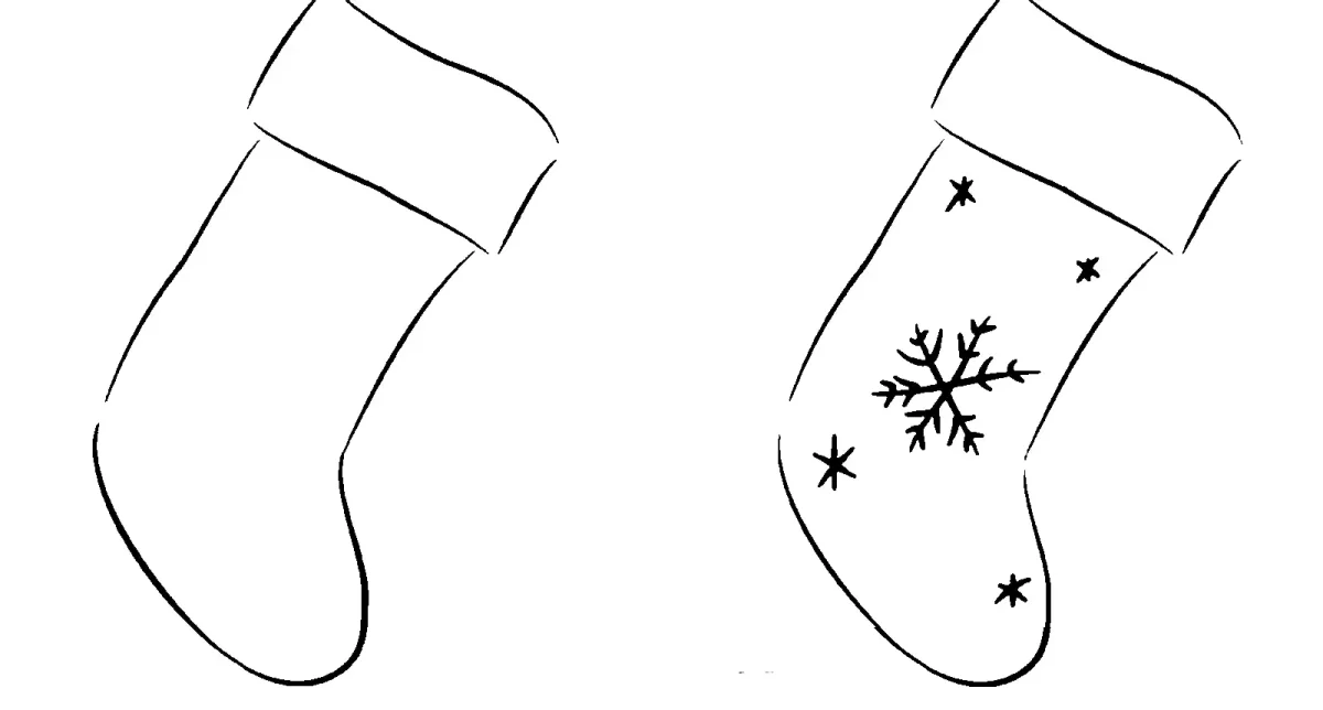 Валенки раскраска