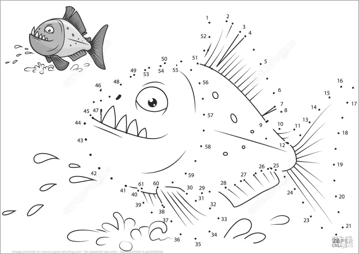 Рыба по точкам