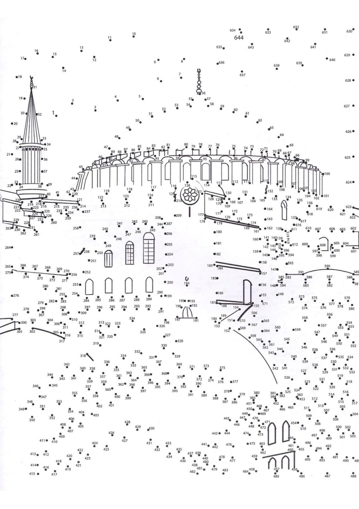 Рисунки по цифрам