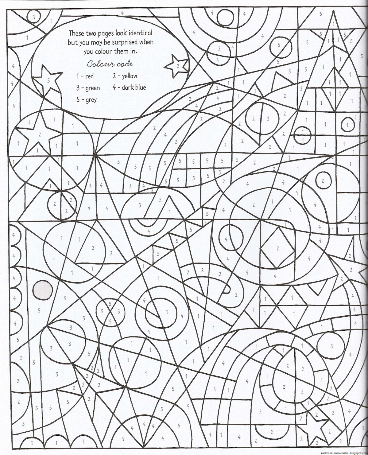 Библейские раскраски по цифрам