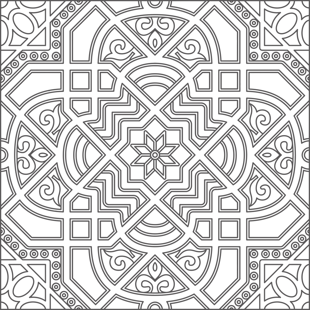 Арабские геометрические узоры