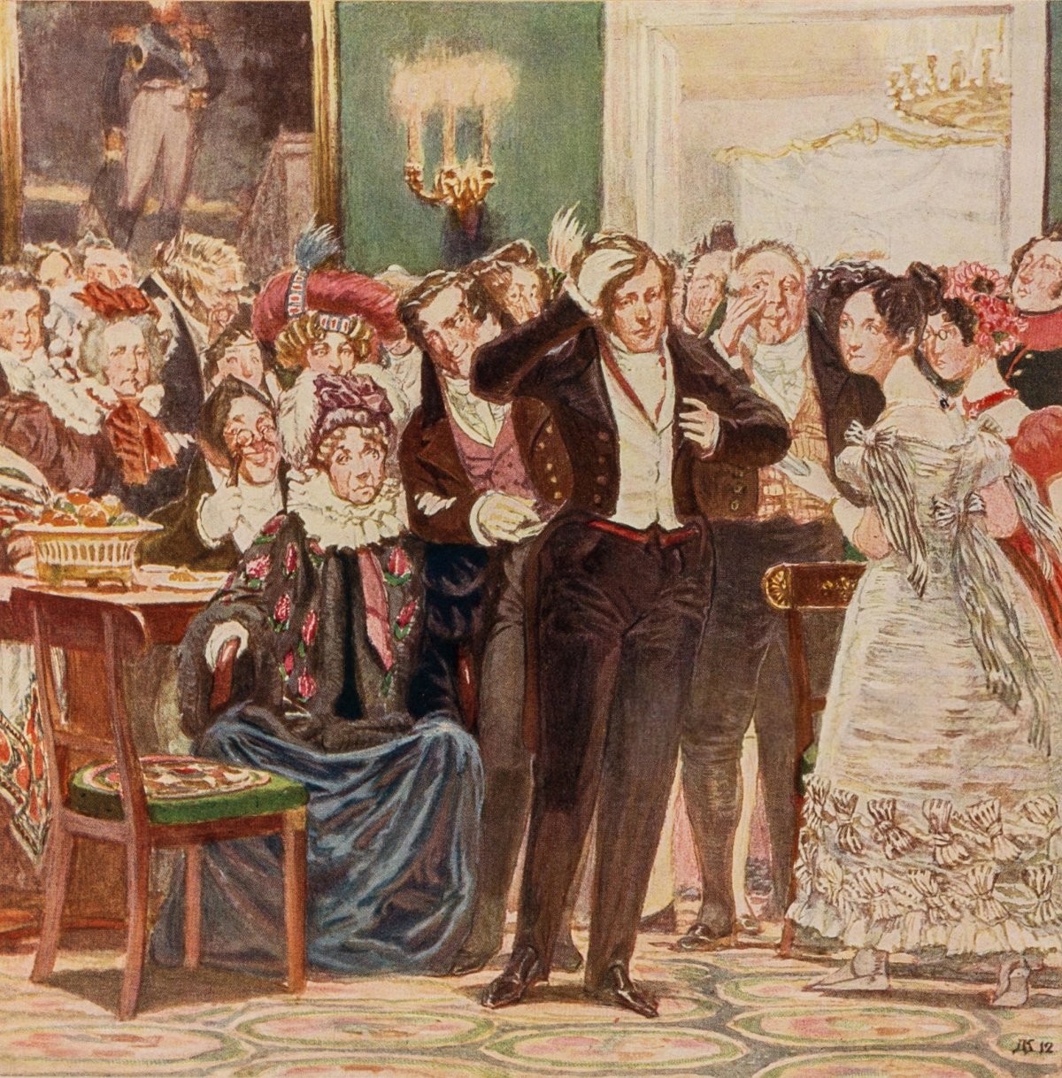 Художник Чарльз Гибсон романтический стиль