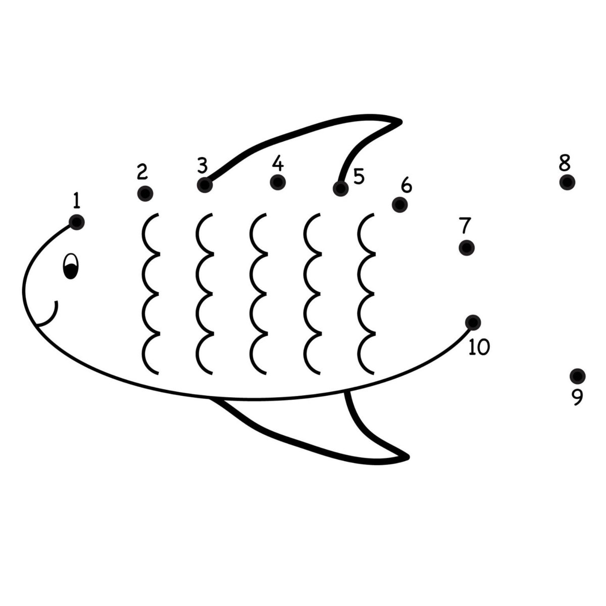 Раскраска соединять по цифрам