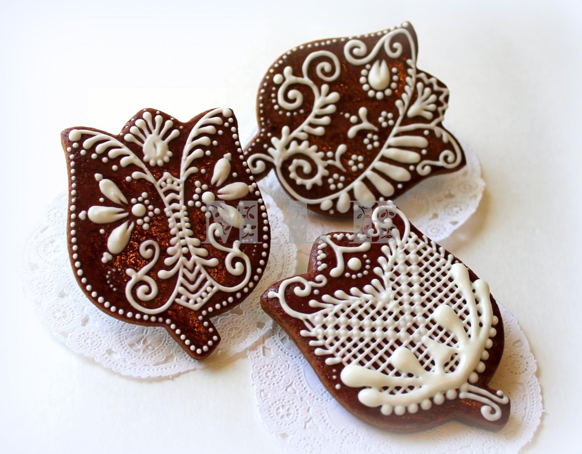 Архангельские козули роспись пряника