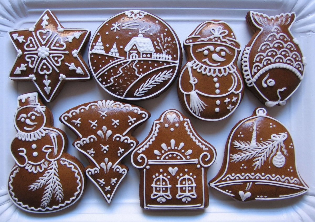 Вырезные Силуэтные пряники