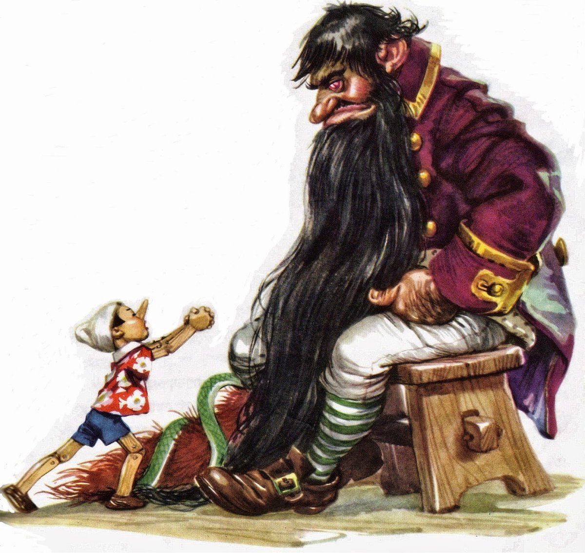 Золотой ключик или приключения Буратино Мальвина