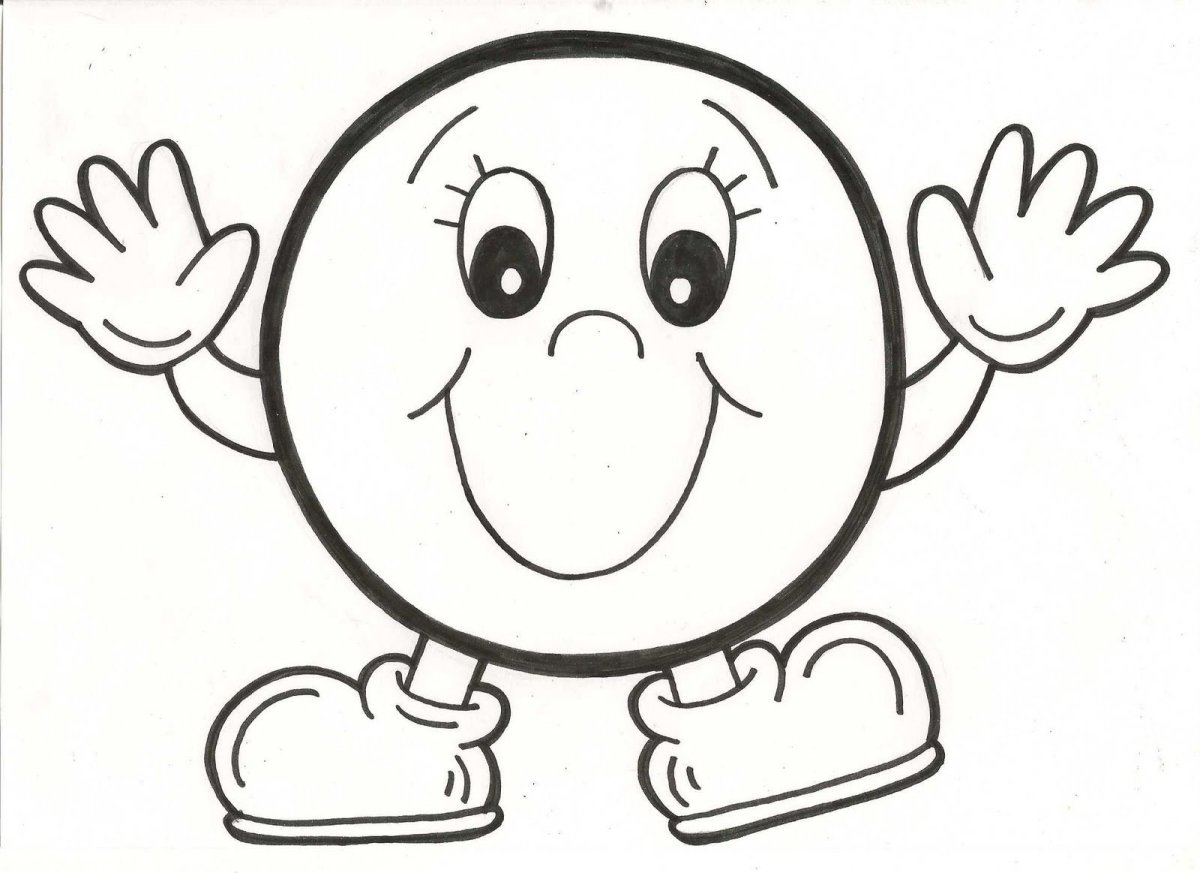 Трафарет круги