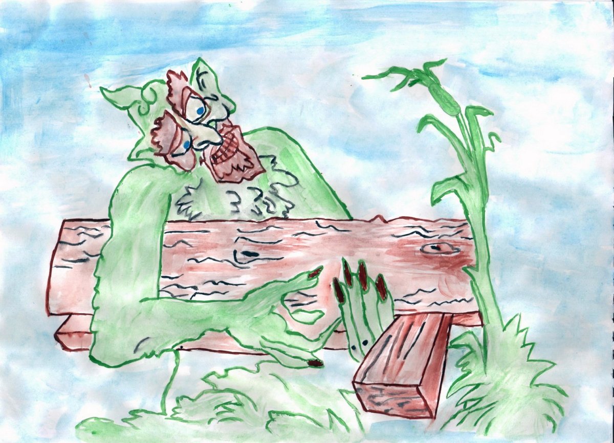 Рисунок Шурале Габдулла Тукай