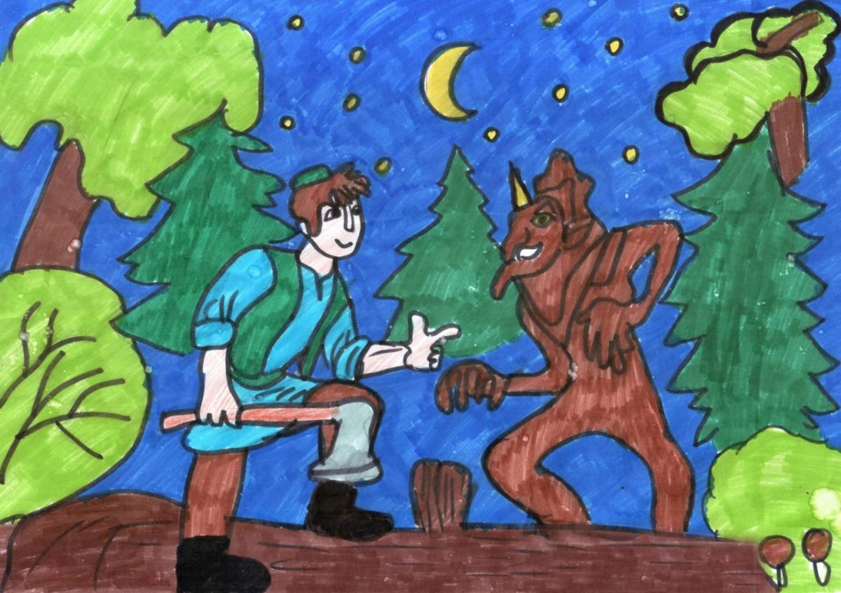 Рисунки по рассказам Габдуллы Тукая