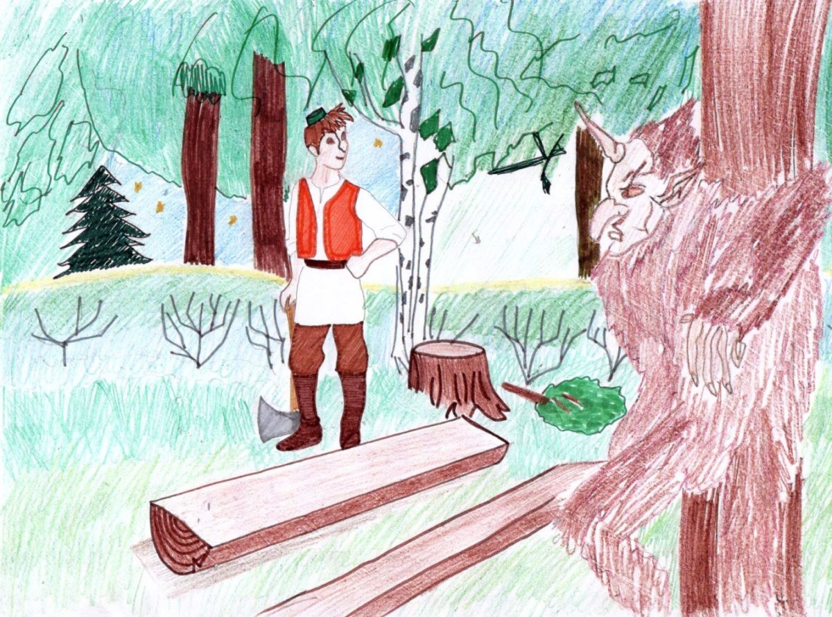 Рисунок Акбай Габдулла Тукай