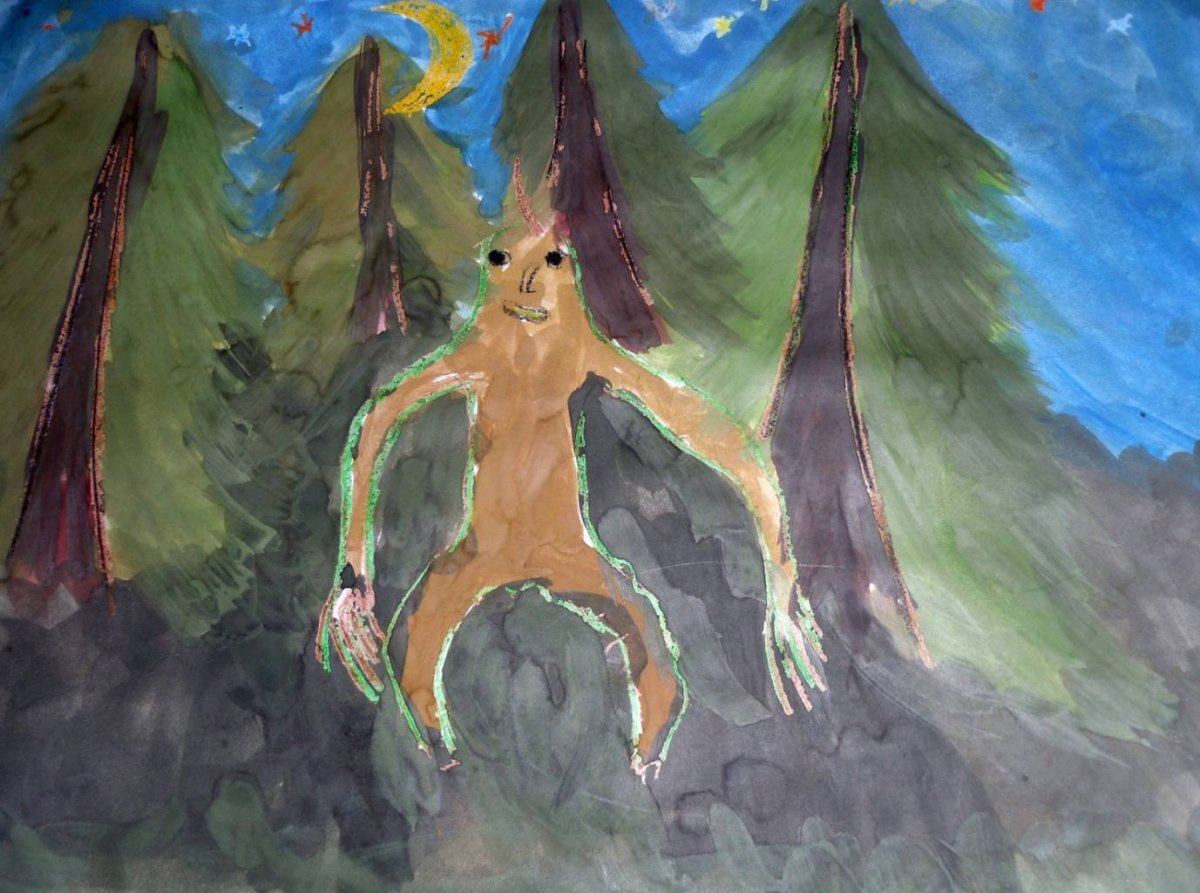 Рисунок Шурале Габдулла Тукай