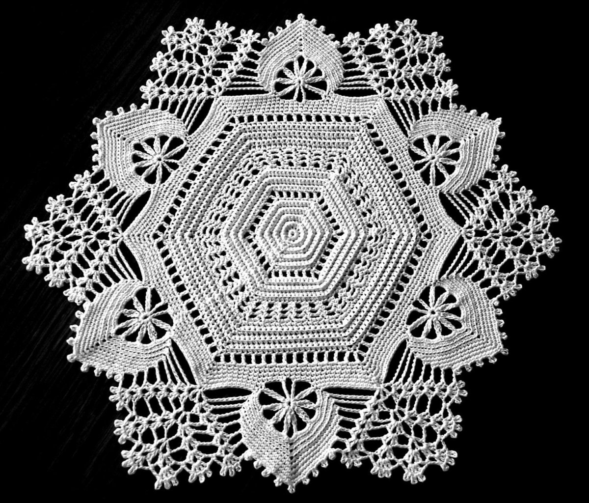 Салфетки крючком Doily Crochet