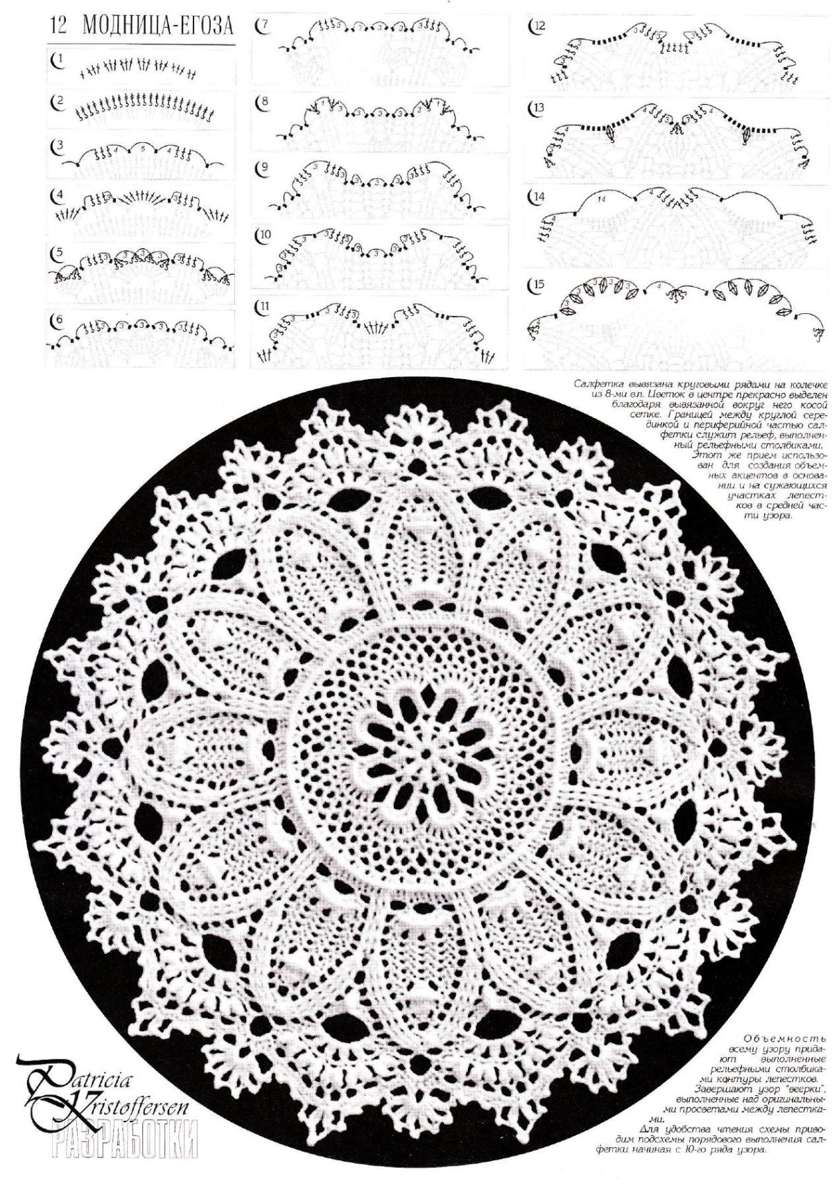 Салфетки Патриции Кристофферсен Дуплет